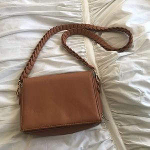 Francesca’s Light Brown Crossbody